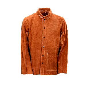 Chaqueta de Soldadura de Alta Calidad Hecha de Cuero Dividido, Fabricante de Equipos de Seguridad para Soldadores de Primera Calidad en Pakistán - Product Image 1