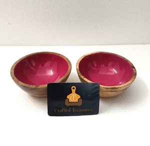 Tazón de Servir de Madera de Acacia Natural de Alta Calidad, Mini Tazón de Lujo Ecológico para Cocina, Vajilla, Tazón para Sopa y Aperitivos - Product Image 3