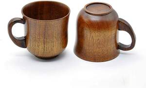 Wooden cup with <b>Tree</b> Design Metal and Ceramic Cups for Dining Table Decor Ceramic Cups Product Category - Product Image 2