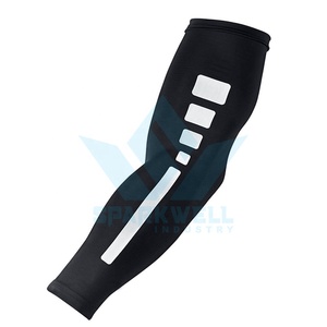 Manchons de compression SPARKWELL INDUSTRIES grande taille avec impression réfléchissante, protection anti-UV, en Spandex/Polyester pour le cyclisme et la course à pied - Product Image 2