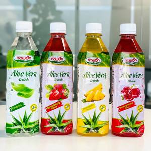 Jus d'Aloe Vera Naturel 500ml en Bouteille avec Pulpe d'Aloe Vera Saveur Originale Usine de Jus de Fruits et de Légumes Nawon au Vietnam - Product Image 3