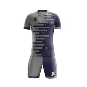Uniforme de Fútbol Personalizado con Diseño Geométrico, Conjunto de Camiseta Transpirable de Secado Rápido, Equipación de Fútbol OEM, Ropa de Entrenamiento para Equipos por Sublimación - Product Image 4