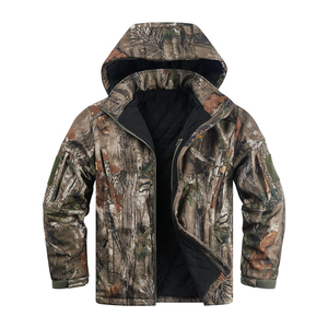 <b>Men's</b> High Quality <b>Soft</b> <b>Shell</b> Waterproof Hunting <b>Jackets</b> Breathable Insulated Adult Hoodies Windproof Feature for Outdoor Wear - Product Image 1