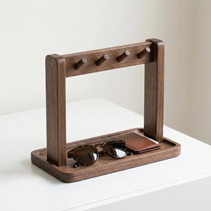 Modern Wooden Stylish <b>Hook</b> Stand For <b>Key</b> Hanging And Shop Display Stand Jewelry Presentation Multi Use Organizer From India - Product Image 6