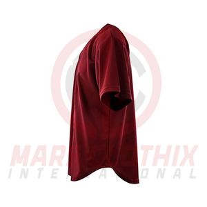 เสื้อเบสบอลผ้าโพลีเอสเตอร์สีพื้นสำหรับทีมกีฬาสโมสรและโรงเรียน  รับผลิตตามแบบที่ต้องการ - Product Image 2
