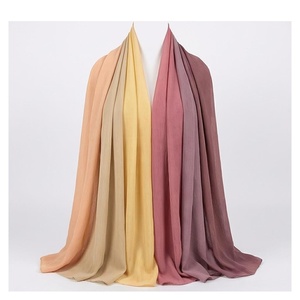 Women's <b>Chiffon</b> <b>Scarf</b> Solid Color Long Multi-Functional All Seasons Simple Style Daily Wear Accessory - Product Image 1