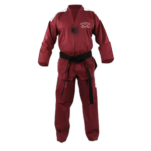 Uniforme de Taekwondo para Hombre, Sólido, con Logotipo Personalizado, Ropa de Artes Marciales, Uniforme de Taekwondo para Venta en Línea - Product Image 1