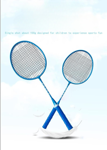 Ensemble de raquettes de badminton portables EZ Custom de haute qualité, deux raquettes, poignée en PU, sac de transport pour l'entraînement sportif en plein air, design coloré - Product Image 6