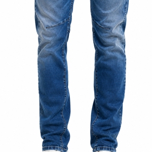 Men Denim Jeans Classic Wash Relaxed Straight Fit Comfortable Daily Wear Modern Casual Style Durable Fabric Premium Jeans - Product Image 4