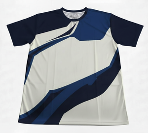 เสื้อฟุตบอลผู้ชาย โลโก้สั่งทำได้ เสื้อฟุตบอลระบายอากาศ น้ำหนักเบา แห้งเร็ว ชุดกีฬา ชุดทีม ผู้จัดจำหน่ายขายส่ง - Product Image 1