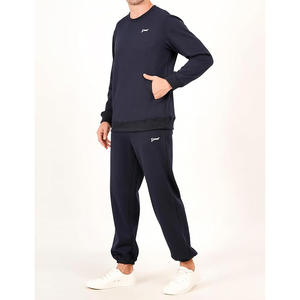 Conjunto Deportivo con Sudadera Extra Grande y Logotipo Personalizado para Hombre, Conjuntos Deportivos de Felpa Técnica Privada - Product Image 4