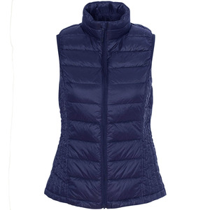 Chaleco Acolchado Ligero Personalizado para Mujer, Talla Grande, Chaleco de Plumón para Invierno, Transpirable - Product Image 3