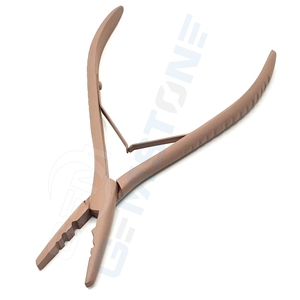 Hair <b>Extension</b> Multifunction Pliers 7 Inch 2 Hole Micro Nano Ring <b>Bead</b> Tool 1.5mm 3mm Professional Salon Clamp Remover - Product Image 2
