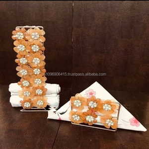 Porta Servilletas y Pañuelos de Metal Clásico, Accesorios de Mesa para Decoración del Hogar y Hoteles - Product Image 1