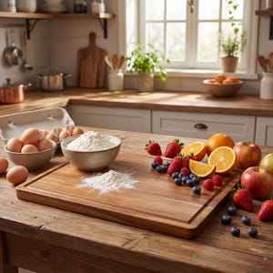 Tabla de Cortar de Madera de Diseño Simple para Pan, Verduras y Carne, Tabla de Cortar de Madera al por Mayor - Product Image 3