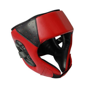 Protectores de Cabeza para Boxeo al Por Mayor, Protección Facial Completa, Protectores de Cabeza Personalizados, Casco de Boxeo de Cuero Granulado de Color Liso - Product Image 4