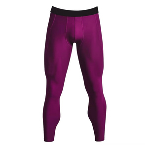 Leggings de compression haute élasticité pour hommes et femmes avec poches latérales, logo personnalisé, séchage rapide, pour fitness, gym, sport, course à pied et yoga - Product Image 5