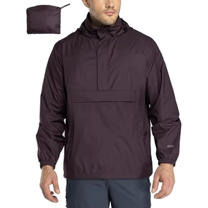 Chaqueta Cortavientos con Capucha para Hombre SANGLA SPORTS, Ligera, Ecológica, Resistente al Viento, Transpirable, Reversible, de Secado Rápido, para Invierno y Actividades al Aire Libre - Product Image 4