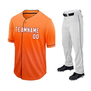 2021 Custom Wholesale Sublimation Blank Sportswear <b>Baseball</b> Softball Uniform <b>Set</b> - Product Image 4