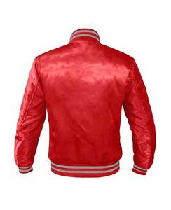 Veste en satin sportive sur mesure OEM & ODM pour hommes - Imperméable, respirante, logo et design personnalisés, manches longues - Product Image 4