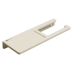 Wall mounted tissue holder with mobile shelf <b>bathroom</b> <b>accessory</b> modern minimalist design durable melamine material convenient - Product Image 1
