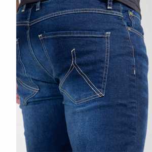 Top Quality <b>Material</b> Street Wear Stylish Slim Fit Men Jeans Hot Sale Comfortable Cotton Blend Trendy Men's Clothing Jeans Pants - Product Image 4