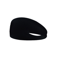 Bandeau de sport en coton fin et respirant avec logo personnalisé, antidérapant, réglable, imprimé par transfert thermique, élastique, pour perruque et cheveux, été