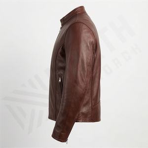 Chaquetas de cuero para motociclistas NAI-0506A, abrigos de moda, ropa al por mayor para motociclistas, equipo de protección para motociclismo de color personalizado - Product Image 3