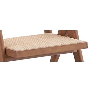 Poltrona in Rattan Velentina con Finitura Naturale per Arredamento Soggiorno - Product Image 4