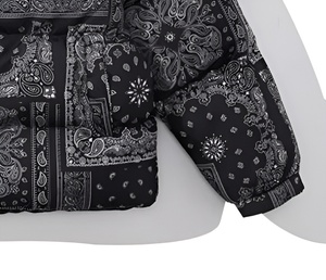 Chaqueta de invierno para hombre, chaqueta cortavientos con cuello alto, chaqueta informal de plumón para hombre, chaqueta con cremallera de corte regular. - Product Image 4