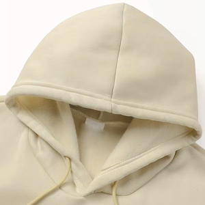 Sweat-shirt à capuche en coton/noir polaire avec pantalon de survêtement pour homme, ensembles de survêtements personnalisés pour homme, survêtements de haute qualité pour homme - Product Image 3