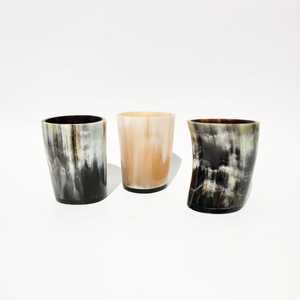 Vasos de Chupito de Cuerno Natural, Vasos de Vodka, Vasos de Tequila, Mini Vasos de Cuerno de Búfalo Estilo Vikingo, Copas de Cuerno para Beber, Precio al por Mayor - Product Image 2