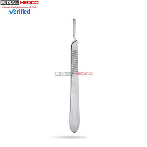 Hojas de Bisturí Manuales de Acero Inoxidable Alemán de Primera Calidad, 100 Unidades, Envueltas Individualmente, Estériles, para Cirugía y Cuidado de la Piel - Product Image 3