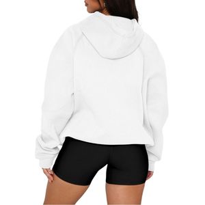 Sweat à capuche décontracté pour femme, coupe ample, style streetwear, vêtement de mode - Product Image 2
