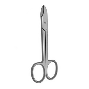 Tijeras para Coronas Dentales de 4.5 Pulgadas, Rectas, Instrumentos Quirúrgicos Dentales, Acero Inoxidable de Grado Alemán, Tijeras de Precisión para Cortar Coronas - Product Image 6