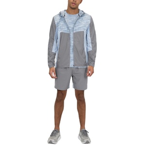 Conjunto Deportivo Unisex Rhino Fitness con Bloques de Color, Manga Larga, Cierre de Cremallera de Cuarto, Estilo Deportivo, Bolsillos Laterales, Cierre con Cordón, para Invierno - Product Image 1