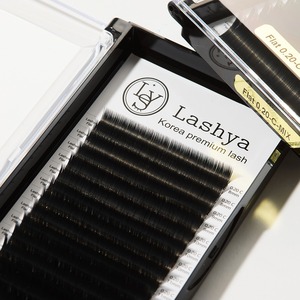 [Lashya] Flat <b>Lash</b> Extensions for <b>Individual</b> <b>Lash</b> Application 0.15 Thickness Strong Adhesion - Product Image 1