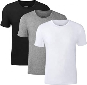 Camiseta ecológica de punto de algodón 100% de alta calidad para hombre Diseño de impresión personalizable en colores Pantone Crea tu propio estilo - Product Image 6