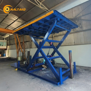 World Standard 1000kg Single Scissor Hydraulic Platform 1300x820mm for Industrial Warehouse Pallets - Product Image 1