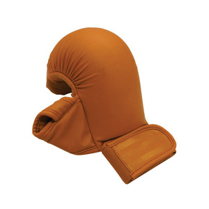 Gants de boxe unisexes en PU, équipement d'entraînement durable pour les arts martiaux, orange - Product Image 4