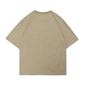 Camiseta Personalizada con Estampado Puff para Hombre, Camiseta Oversize de Algodón Estilo Urbano, Venta al Por Mayor, Camiseta con Estampado Puff de Alta Calidad, Logotipo Personalizado - Product Image 4