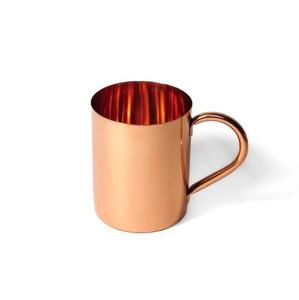 Taza Moscow Mule de Cobre Marrón de Lujo, Vaso Duradero de Cobre para Bebidas, de Proveedor Indio para Exportación a Granel - Product Image 1
