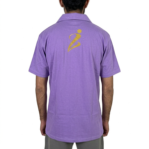 เสื้อโปโลแขนสั้นผู้ชายแบบกำหนดเอง เสื้อโปโลผ้าฝ้ายไซส์ใหญ่พิเศษสำหรับผู้ชาย เสื้อโปโลปักลายพิมพ์ลายขนาดใหญ่พิเศษสำหรับผู้ชาย - Product Image 6