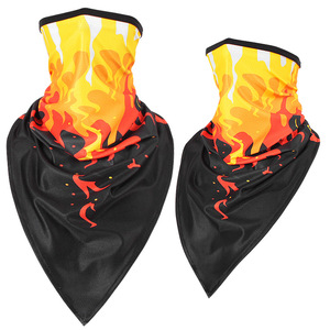 Custom Vintage Silk Satin Square Scarf Bandana Neck Tie Four Seasons <b>Headband</b> - Product Image 2