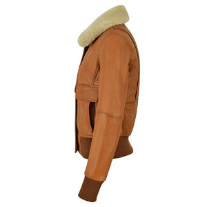 Smart Range Leather Womens Genuine Lambskin Napa Leather <b>Biker</b> <b>Jacket</b> Regular Zipper Closure RAF Style <b>Jacket</b> Wholesale - Product Image 5