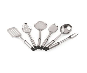 Juego de Utensilios de Cocina Multiusos de 6 Piezas de Acero Inoxidable, Metal Resistente a la Oxidación para Uso Doméstico - Product Image 2