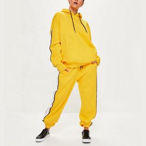 Ensemble de survêtement pour femme, sweat-shirt à capuche en polaire chaud, jogging, tenue de sport, tenue de course, vêtements de sport actifs, tenue élégante pour se détendre, entraînement - Product Image 2