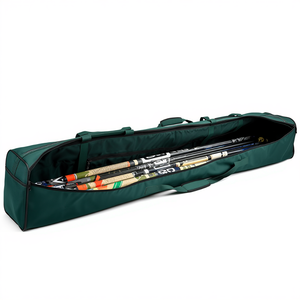 Bolsa para palos de hockey sobre césped verde oscuro, duradera, para equipo de hockey, venta al por mayor, artículos deportivos para equipos - Product Image 2