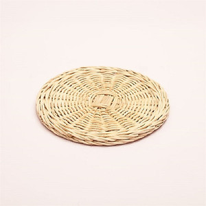 High Quality Round Handwoven Rattan Plates Vietnam Handmade Natural <b>Table</b> Decor Export Supplier - Product Image 1