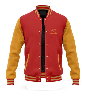 Breathable Comfortable Winter Jacket For Adult Use Unique <b>Design</b> Super Quality Men Letterman Jacket - Product Image 1